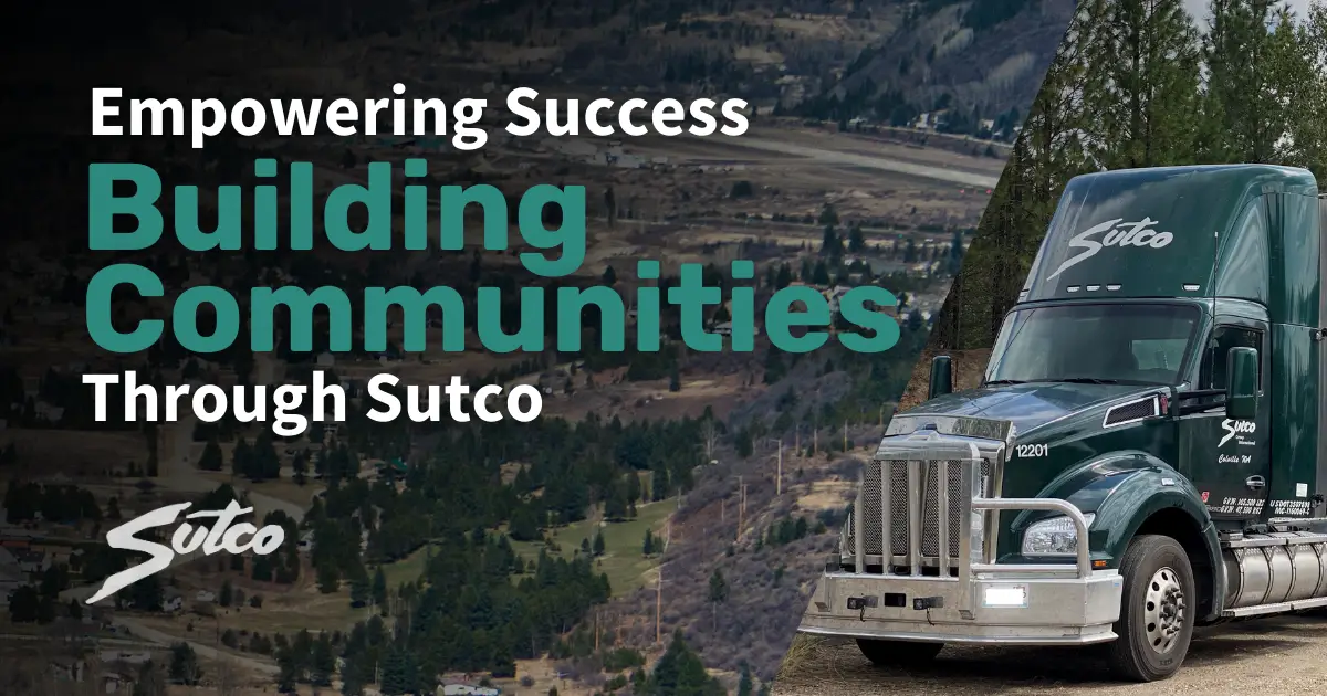 Sutco Transportation Specialists Driving Success Empowering Thriving Communities With Sutco Transportation